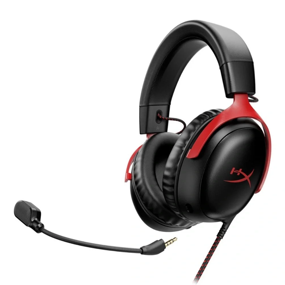 New in Box, HYPERX CLOUD II WIRED GAMING HEADSET, Black/Red